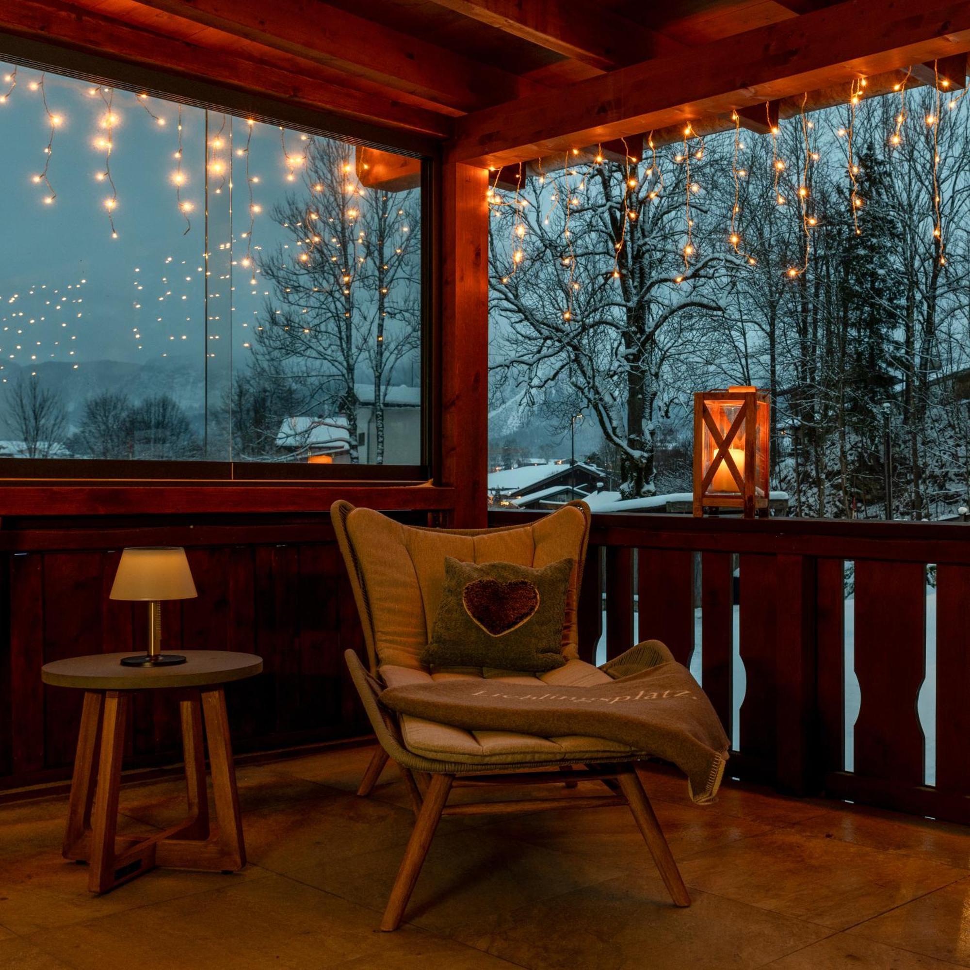 Chalet Zugspitzblick Lermoos Exteriér fotografie