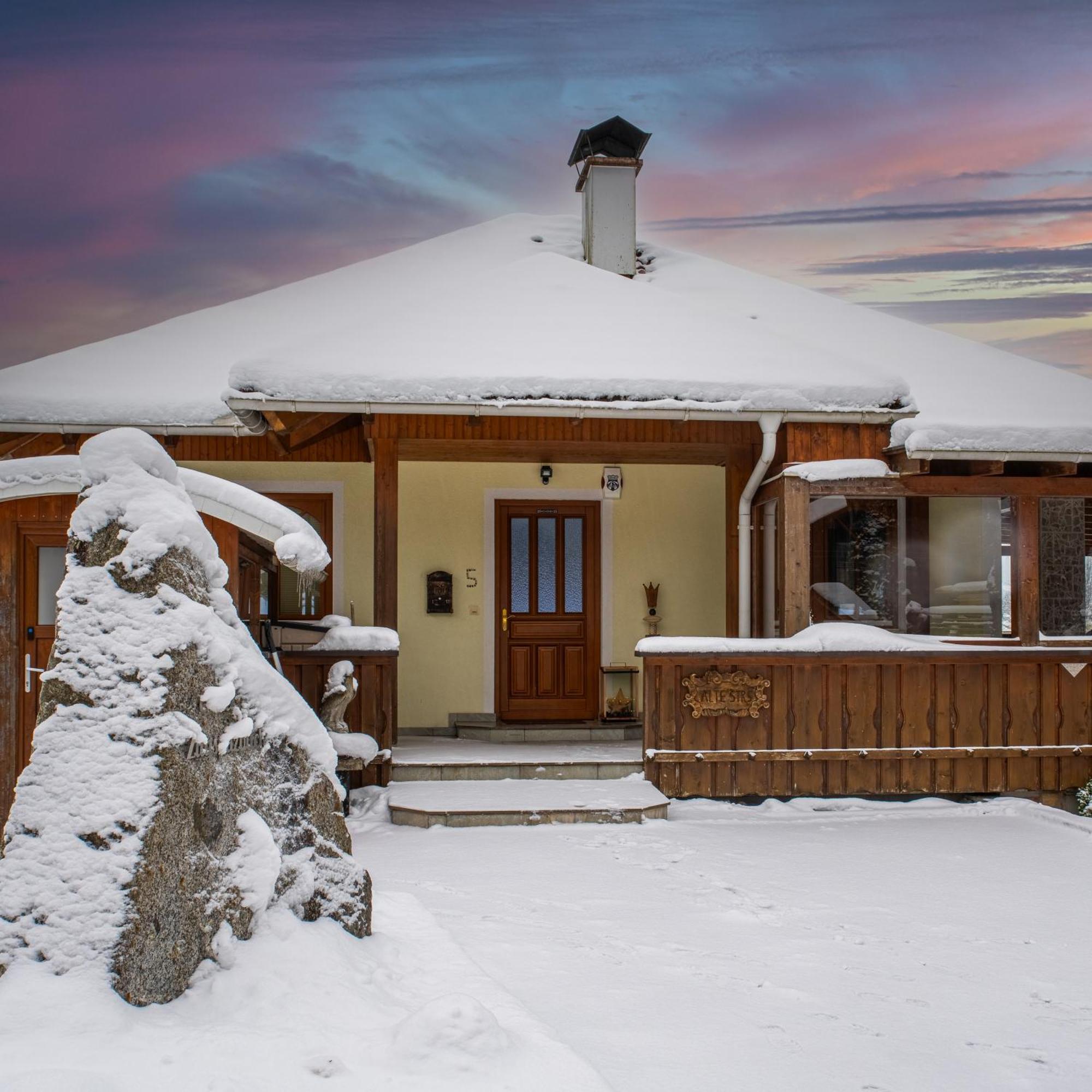 Chalet Zugspitzblick Lermoos Exteriér fotografie