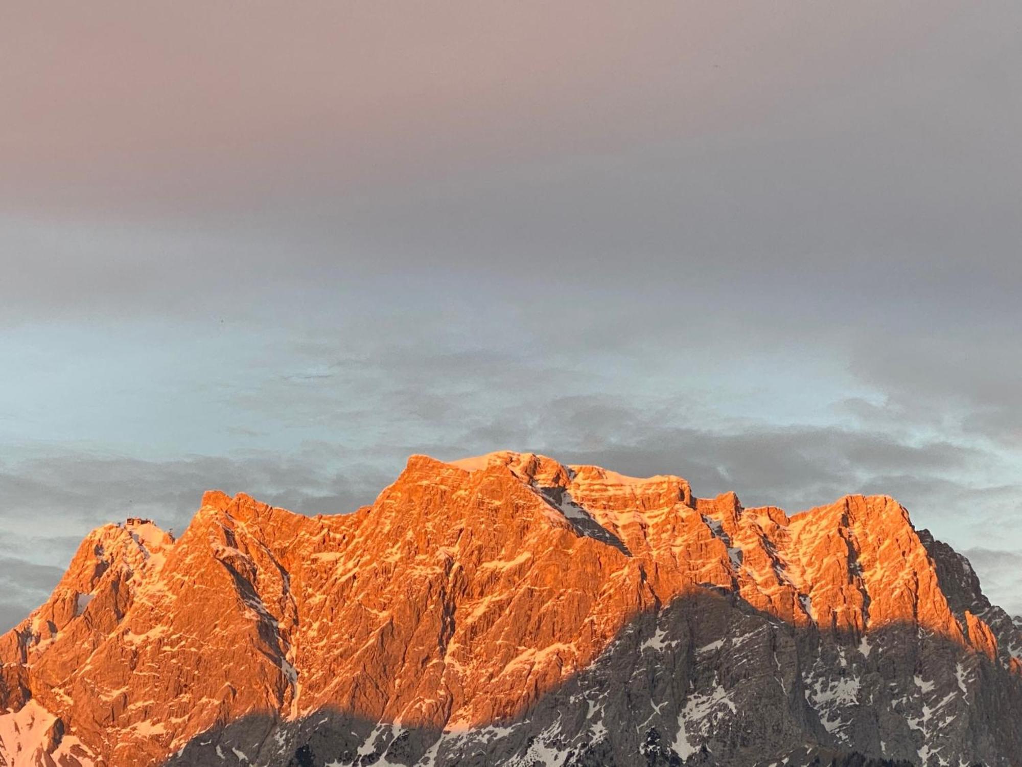 Chalet Zugspitzblick Lermoos Exteriér fotografie