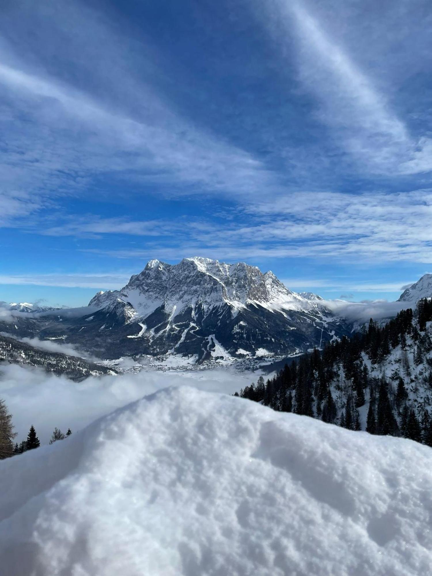 Chalet Zugspitzblick Lermoos Exteriér fotografie